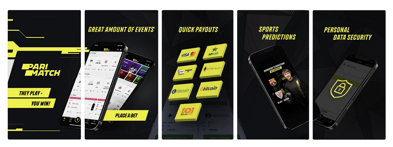 Benefits offered by Parimatch